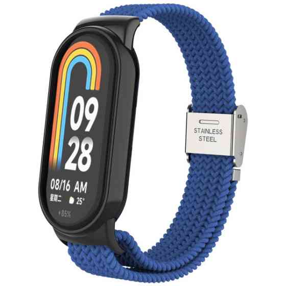 Ремінець ArmorStandart Braided Solo Loop для Xiaomi Smart Band 10/9/8 Blue (ARM86880) Харків