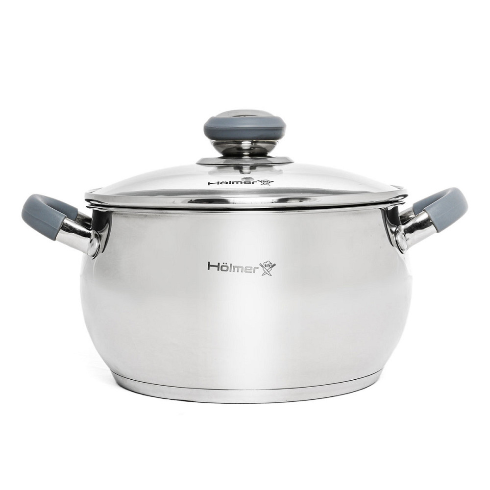 Каструля з кришкою Holmer CR-13550-SSG 5 л Киев - изображение 1