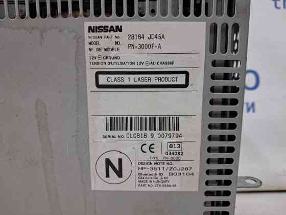 Магнитофон Nissan Qashqai 2006-2013 28184JD45A (Арт. 63157) Київ