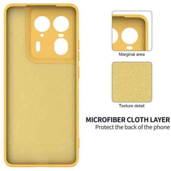 DM Чохол Silicone Case Full Camera для Motorola Edge 50 Ultra Yellow (Код товару:42143) Харків