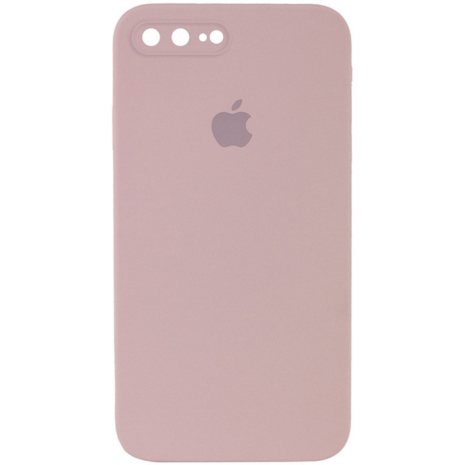 Чехол Silicone Case Square Full Camera Protective (AA) для Apple iPhone 7 plus / 8 plus (5.5") Херсон - зображення 1
