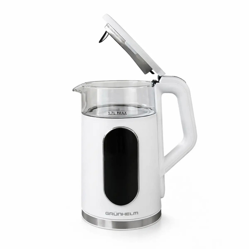 Электрочайник Grunhelm EKG-25702W 1.7 л белый Київ - зображення 4