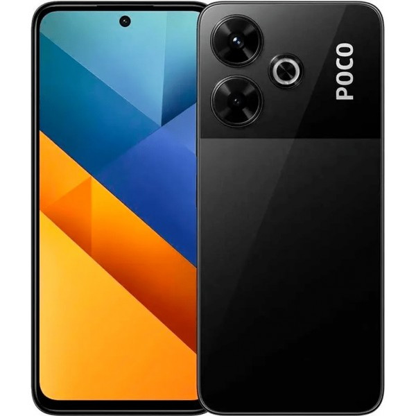 Смартфон Xiaomi Poco M6 4G 6/128GB NFC Black Global (Код товару:37558) Харків - зображення 9