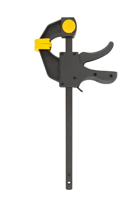 Струбцина столярная MASTERTOOL F-Type автоматическая 200х60 мм 800 Н 07-0401 Харків - зображення 3