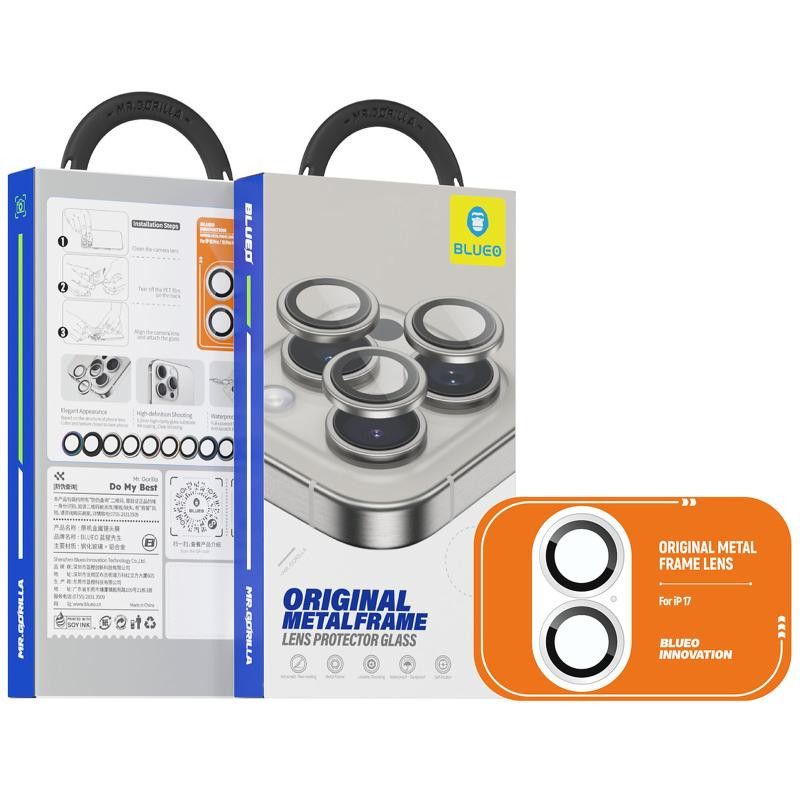Защитное стекло BlueO Metal на камеру для Apple iPhone 17 (6.3") Херсон - изображение 3