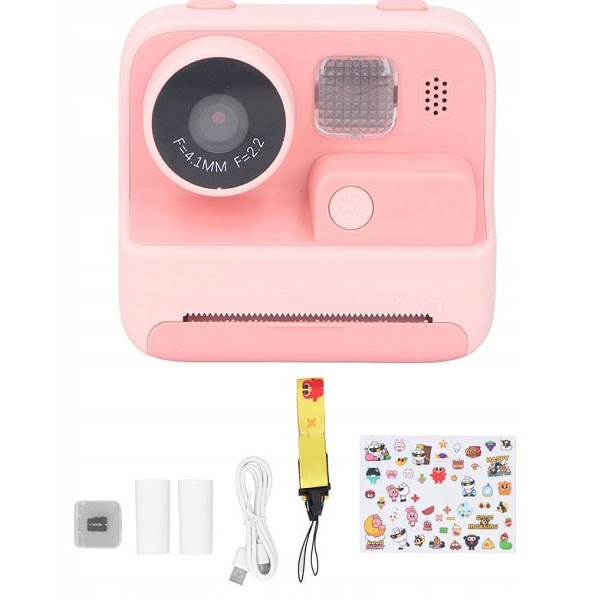 DM Дитяча фотокамера K27 з моментальним друком Pink (Код товару:39267) Харків - зображення 6