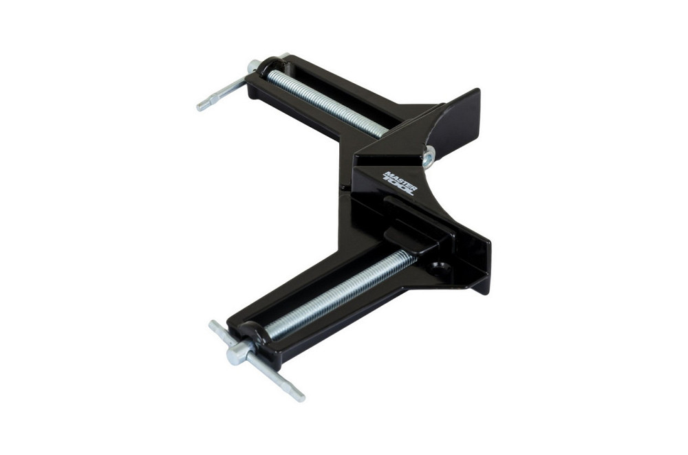 Струбцина столярная угловая MASTERTOOL 90° угол захвата 75 мм 500 Н 07-0500 Харків - зображення 2