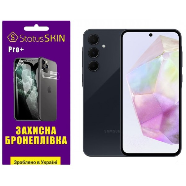 Поліуретанова плівка StatusSKIN Pro+ для Samsung A35 5G A356 Глянцева Харків - зображення 1
