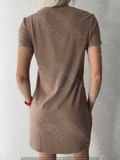 Женская туника-сорочка с коротким рукавом "Shine" (16350) (арт. 1761) Кривой Рог - изображение 5