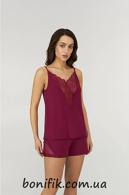 Женский комплект пижамы (шорты+майка) из коллекции "Eloise" (арт. LPМ 4071/06/01) Кривий Ріг - зображення 1