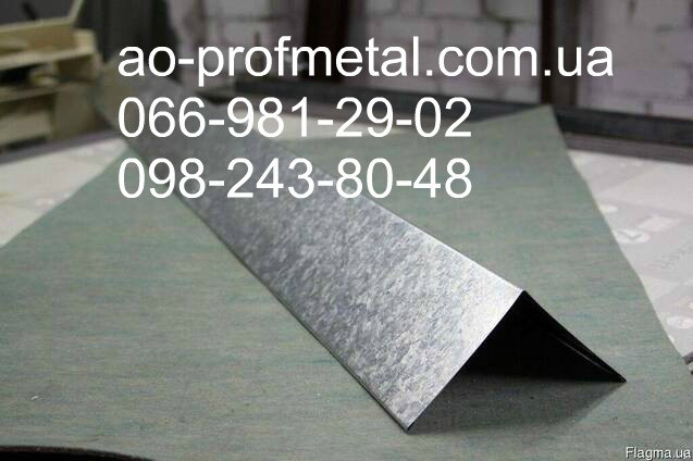 Конек кровельный оцинкованный 100*100 мм. Київ - зображення 3