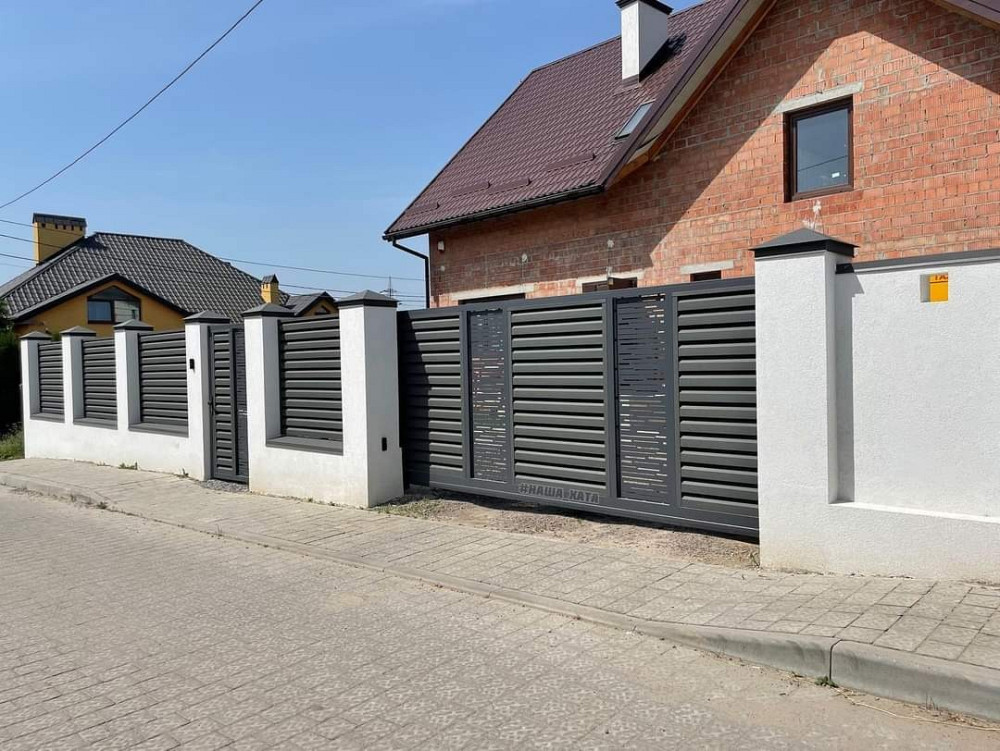 Відкатні ворота від виробника Наша Хата Херсон - зображення 4