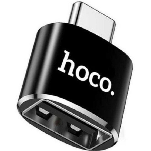 Адаптер Hoco UA5 Type-C to USB OTG Black Харків - зображення 2