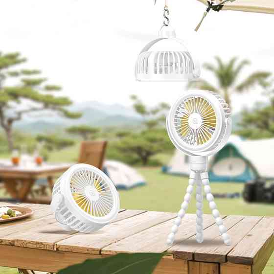 Портативный вентилятор Usams ZB289 Baby Stroller fan 2000mAh Херсон