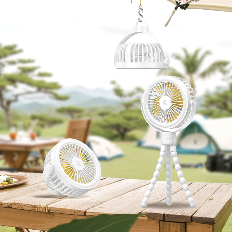 Портативный вентилятор Usams ZB289 Baby Stroller fan 2000mAh Херсон - изображение 4