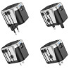 Сетевой универсальный переходник Hoco AC5 Level 2USB+Socket Херсон