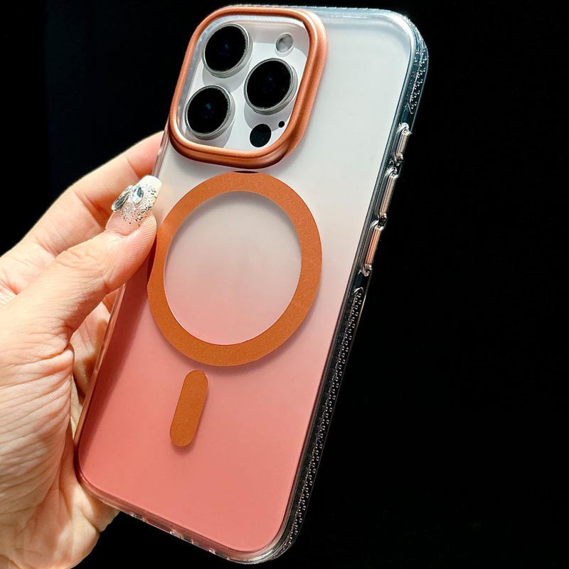 Чехол TPU+PC Shadow with MagSafe для Apple iPhone 16 Pro (6.3") Херсон - зображення 6