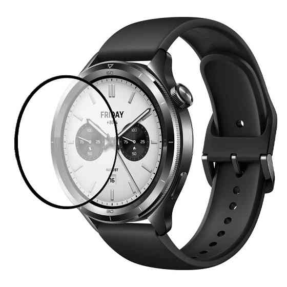 Полимерная пленка 3D (full glue) (тех.пак) для Xiaomi Watch S4 Херсон