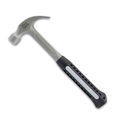 Молоток-гвоздодер цельнокованый TOPTUL 550г обрезиненная ручка HABD2034 Харьков