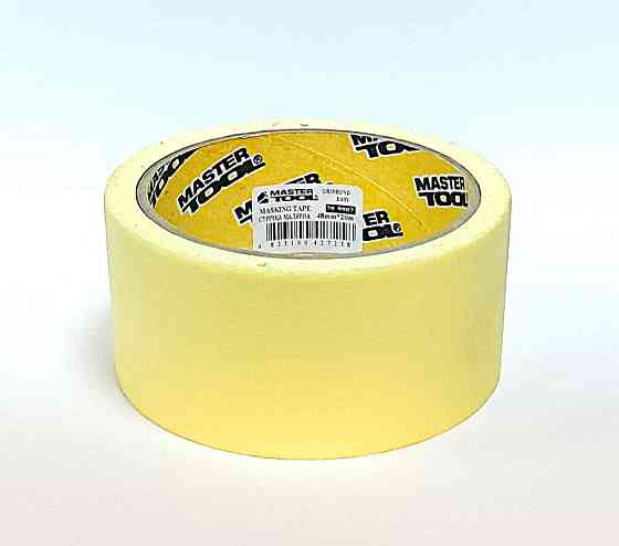 Лента малярная универсальная MASTERTOOL GripBond Easy 48 мм×20 м желтая 79-9907 Харьков