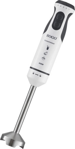 Блендер погружной SOGO SS-14295 600 Вт белый Київ - зображення 2
