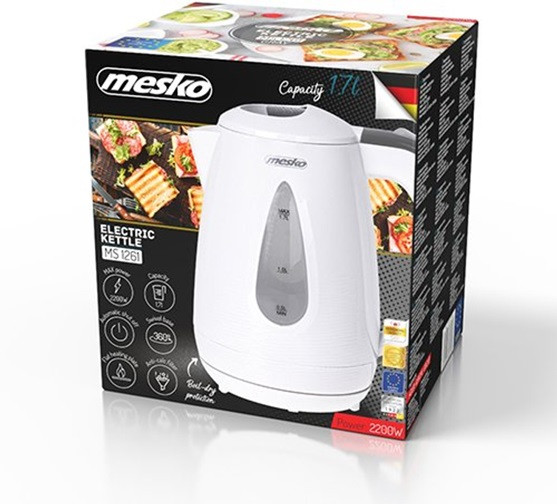 Электрочайник Mesko MS-1261 grey 1.7 л серый Київ - зображення 10