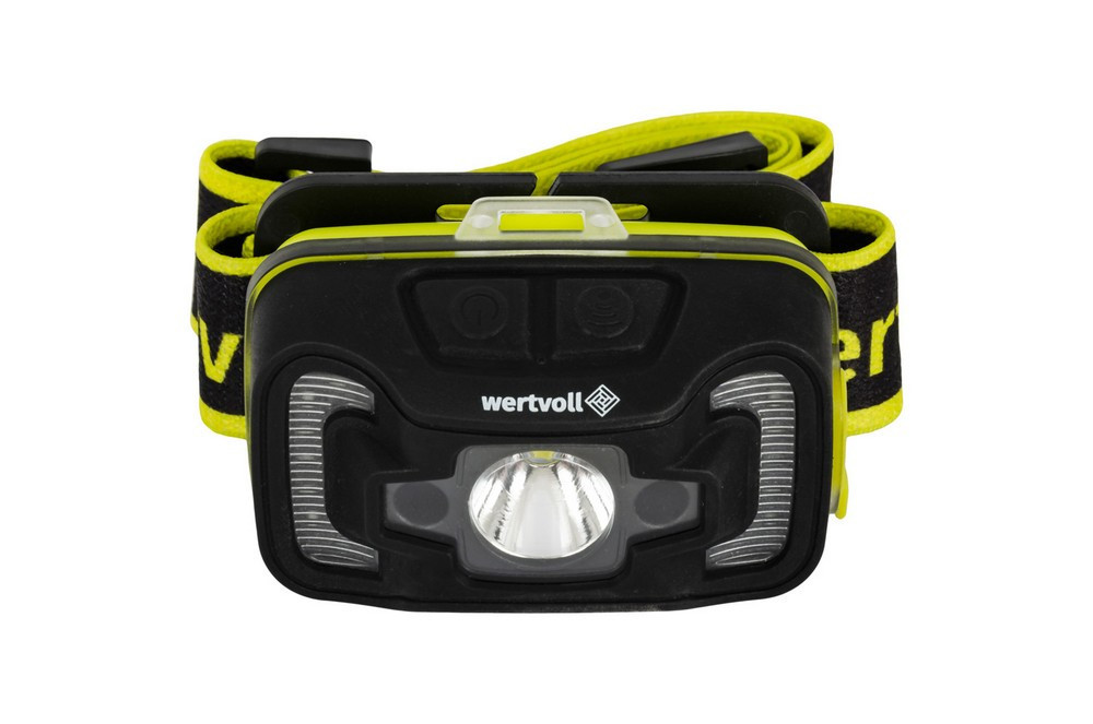 Фонарь налобный WERTVOLL 6 режимов датчик движения СREE LED/RED LED/COB LED IP65 Li-pol 1800 mAh/t 6 Харків - зображення 2