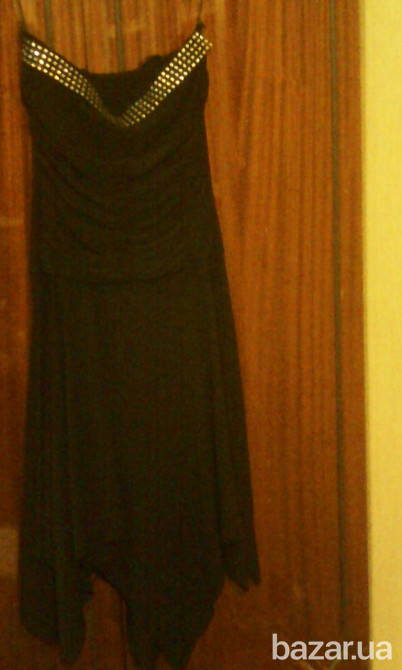 Платье черное итальянское 44/S размер Киев - изображение 1