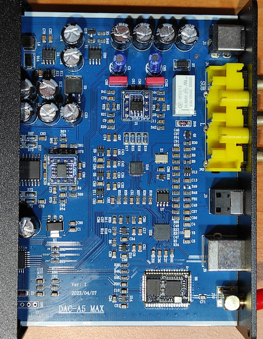 ЦАП AIYIMA Audio DAC-A5 MAX - твік TI OPA1612 x2 без блоку живлення Київ - зображення 6