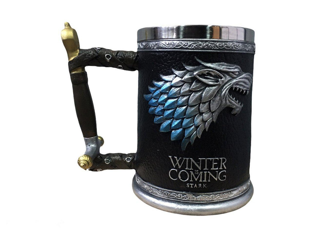 Кружка Чашка Бокал Игра Престолов Winter is Coming Stark Targaryen 3D Дом Старк Київ - зображення 11