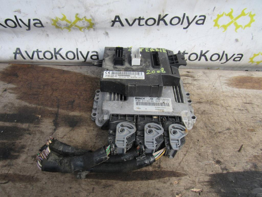 Блок управления двигателем Opel Vivaro 2.5 DCI 2007-2010 (0281013363) Ковель - изображение 5