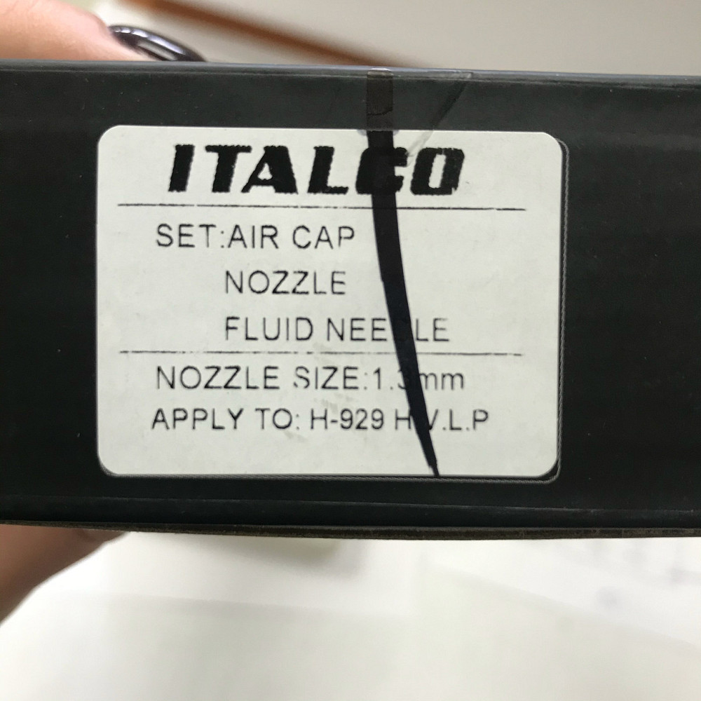 Сменный комплект форсунки для краскопультов H-929, диаметр 1,3мм ITALCO NS-H-929-1.3 Харьков - изображение 3