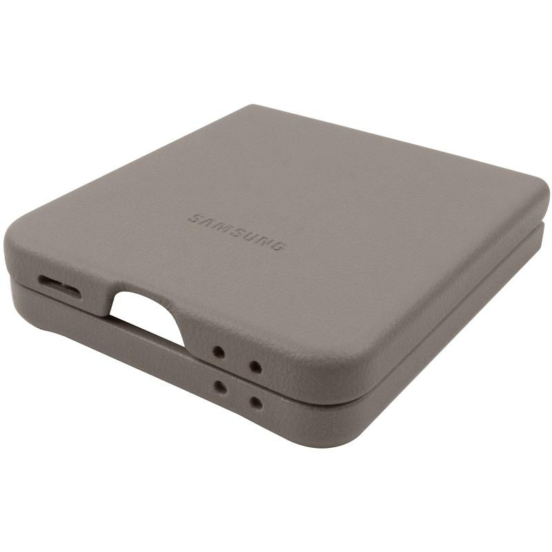 Кожаный чехол Leather Case (AAA) для Samsung Galaxy Z Flip6 Херсон - зображення 11