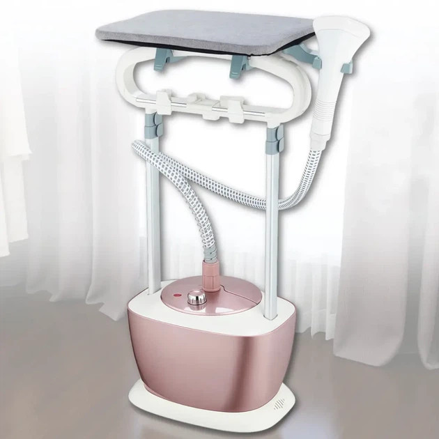 Отпариватель Domotec MS-3042 2000 Вт розовый с серым Київ - зображення 2