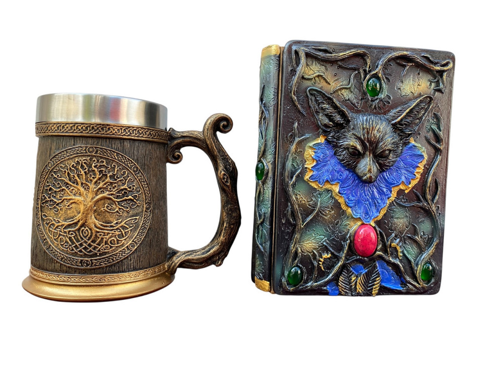 Подарочный набор Кухоль 3 Друид Игграль и Блокнот 3 «Лесной Гримуар Лисы» Київ - зображення 3