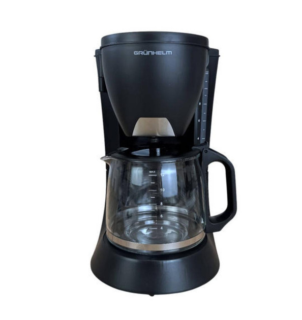 Кофеварка капельная Grunhelm GDC12 700 Вт черная Киев - изображение 1