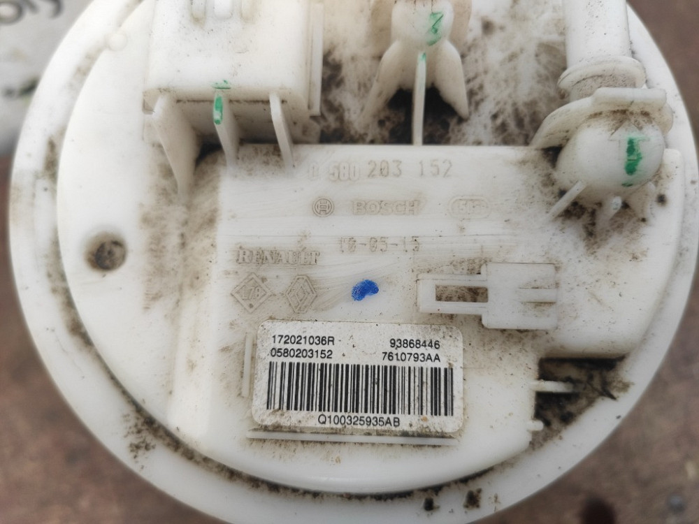 Топливный насос (колба) с датчиком уровня в баке Nissan NV300 1.6 dci 2016-2021 (172021036R) Ковель - зображення 4