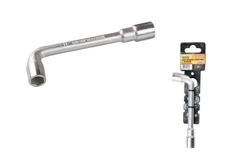 Ключ торцевой MASTERTOOL L-Type 11 мм CrV 73-4011 Харків - зображення 1