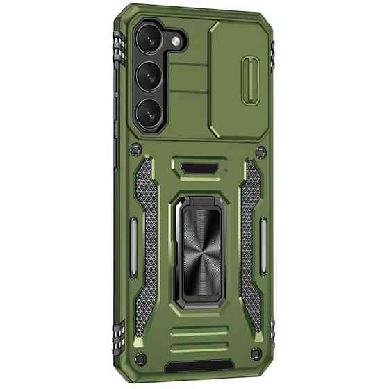 Ударопрочный чехол Camshield Army Ring для Samsung Galaxy S21 FE Херсон