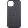Кожаный чехол Leather Case (AAA) with MagSafe and Animation для Apple iPhone 13 (6.1") Херсон