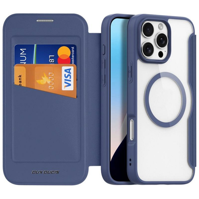 Чехол-книжка Dux Ducis Skin X Pro with MagSafe для Apple iPhone 16 Pro Max (6.9") Херсон - зображення 8