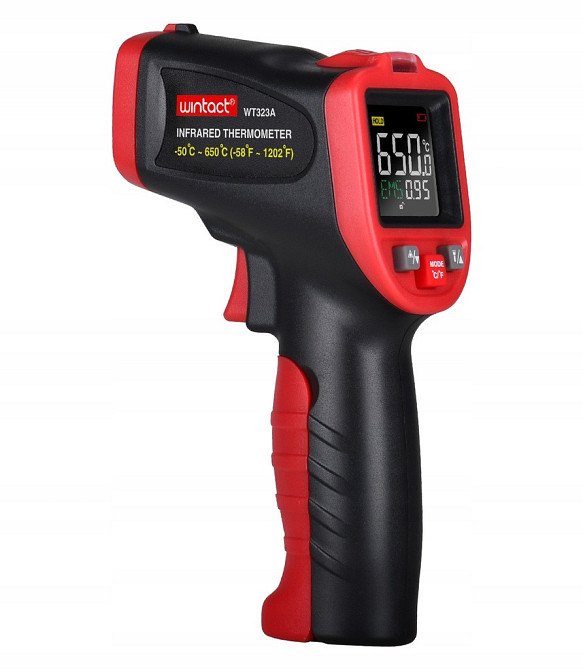 Пирометр инфракрасный -50-650°C WINTACT WT323A Харьков - изображение 5