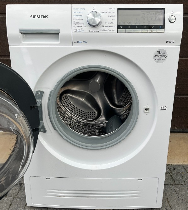 2018рік Пральна стиральная машина з сушкою 2в1 Siemens IQ800 7/4кг 1500об Бережани - зображення 2