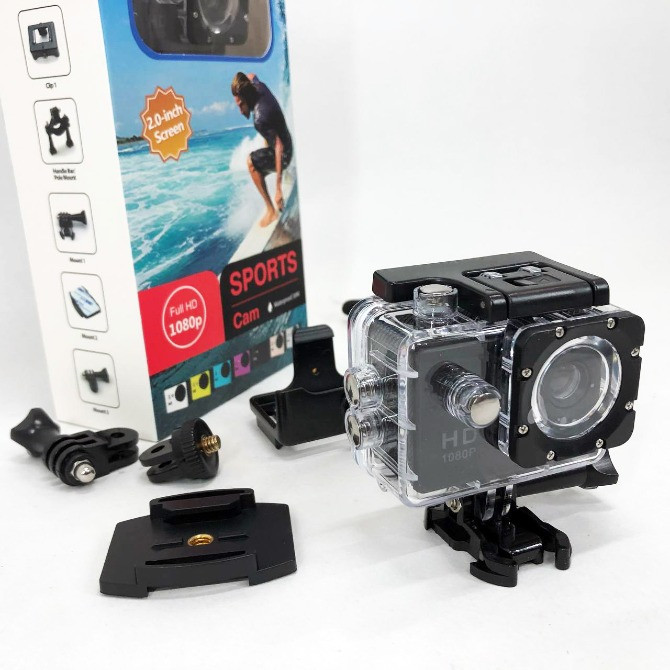 Камера DVR SPORT A7, Камера gopro водонепроникна, Камера гоупро, Камера на голову налобна Харків - зображення 2