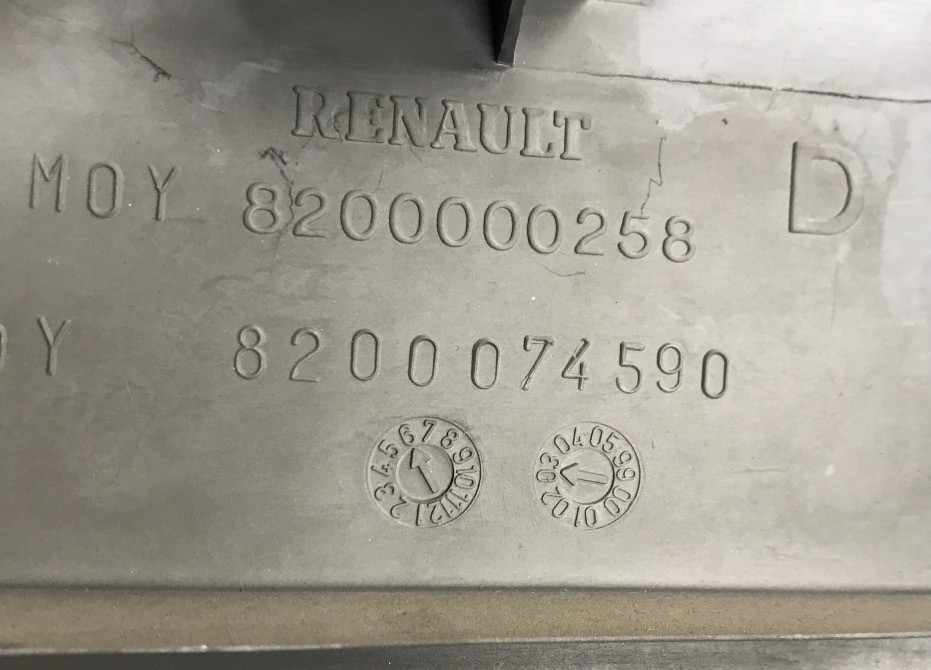 Бу накладка порога внутренняя задняя правая Renault Laguna 2, 8200000258, 8200074590 Кропивницький - зображення 2