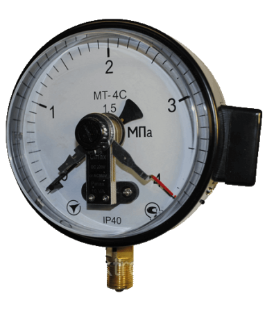 Манометр электроконтактный МТ-4С от 0 до 600 кПа (6 кгс/см2) - аналог ДМ2005СгУ3, ДМ2005-У2, ДМ2005ф Київ