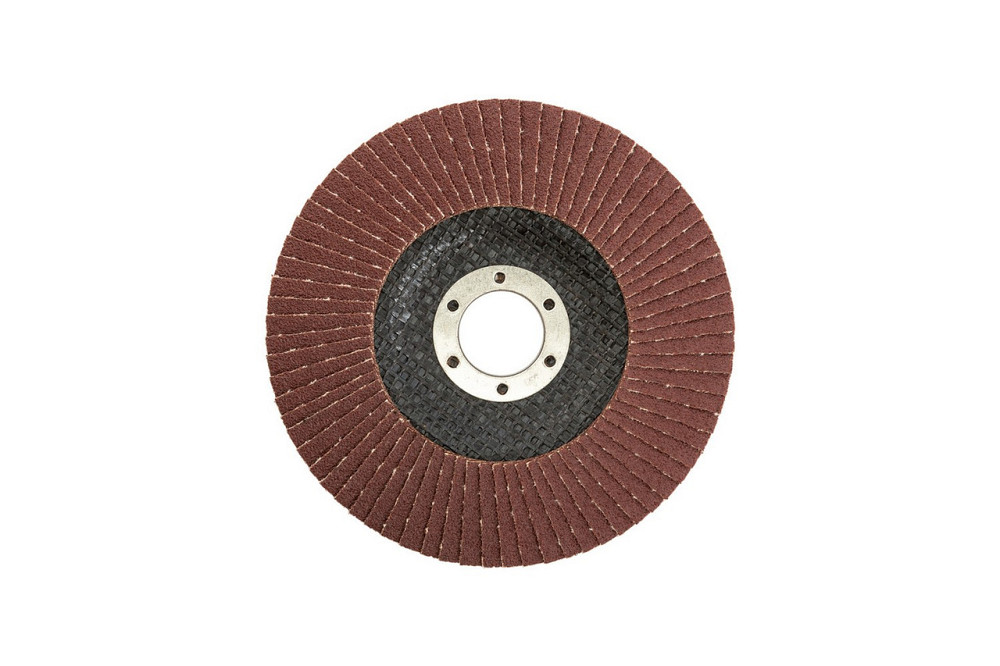 Диск шлифовальный лепестковый MASTERTOOL Т27 зерно 100 125х22 мм 08-2210 Харьков - изображение 3