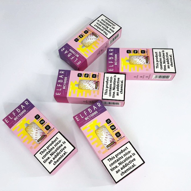 Ел. сигарета ELF BAR 5% 15000 тяг, Вишня-Лайм Київ - зображення 3