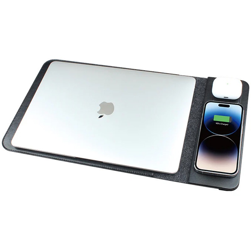 Подставка-чехол для ноутбука STAND JD-S97 с БЗУ 4in1 15W (15-16'') Херсон - зображення 2