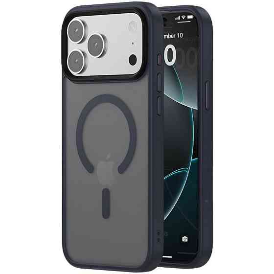 TPU+PC чехол Metal Buttons with MagSafe Colorful для Apple iPhone 17 Pro (6.3") Херсон